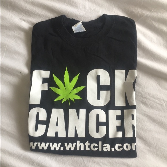 Cannabis - Fuck cancer t-shirt - Picture 1 of 3